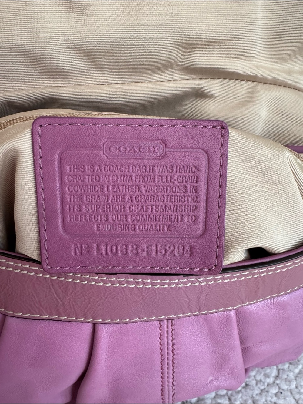 Coach Y2K Pink Soho Flap Shoulder Bag F15204 - Picture 12 of 15